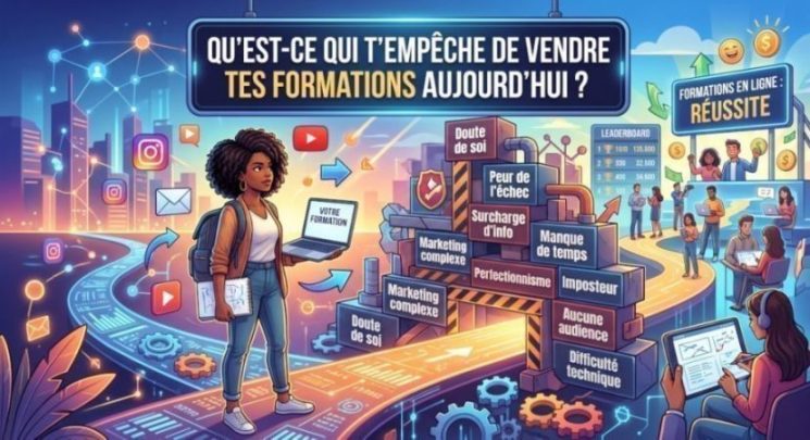 Qu'est-ce qui t'empêche de vendre tes formations aujourd'hui AI