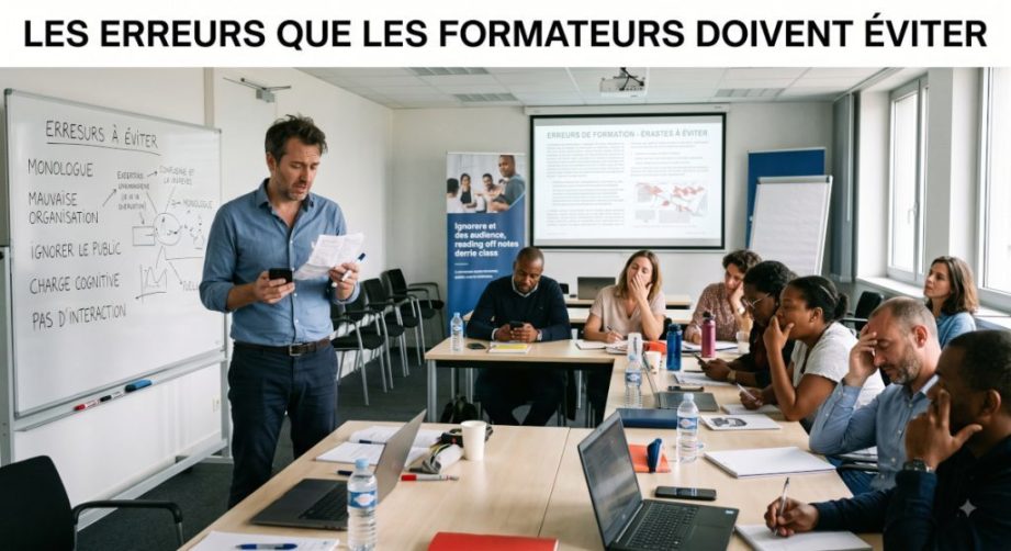 Les erreurs que les formateurs doivent évite