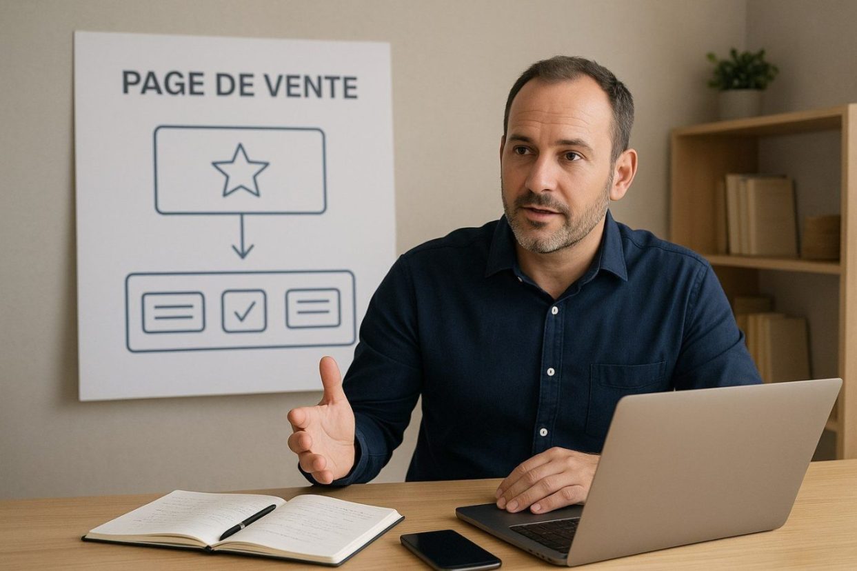 Construire une page de vente qui transforme une formation en ligne